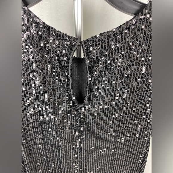 COPY - Max Mara Sequins Sleeveless Black Top Size 10 (Medium) NWT - Picture 9 of 14